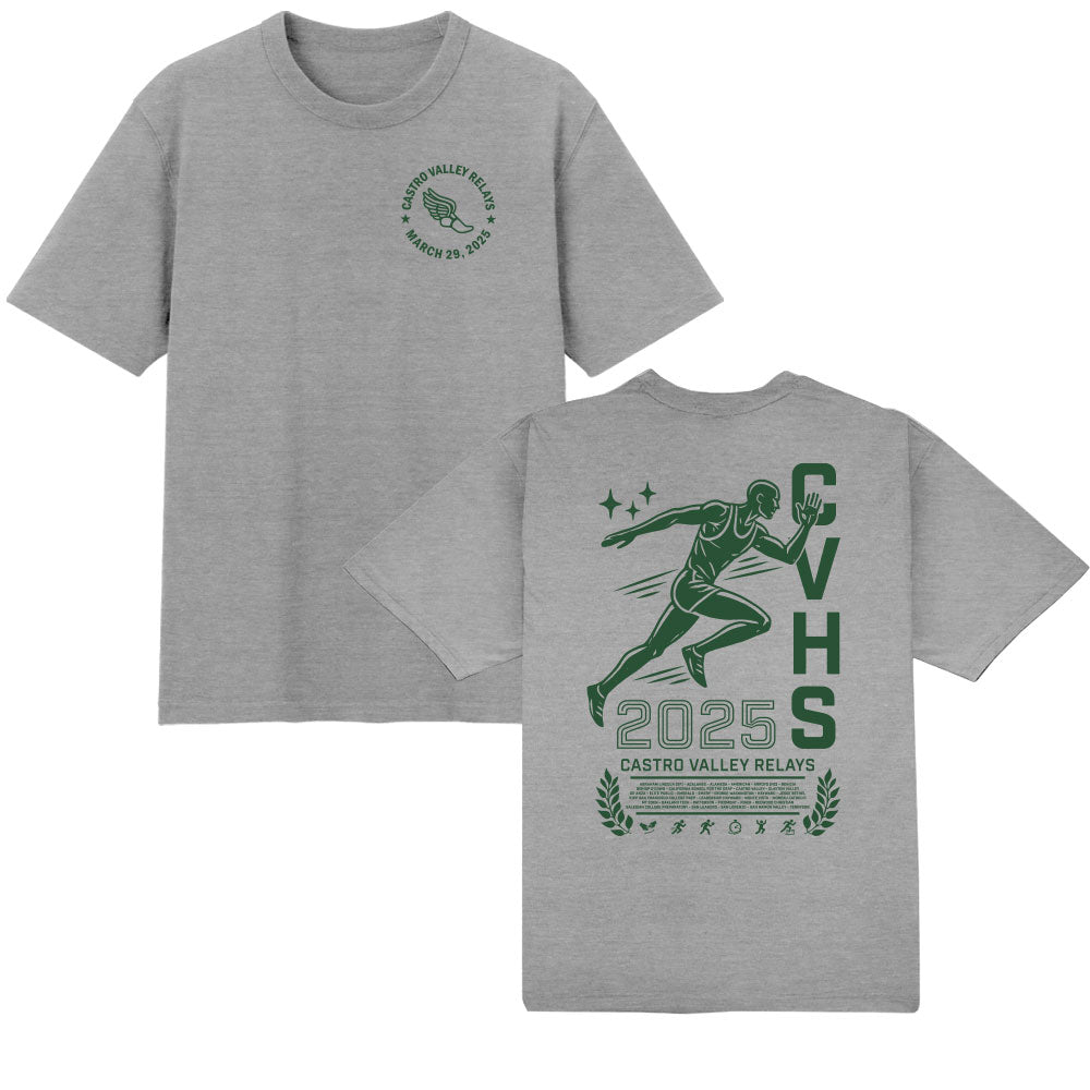 CVHS TRACK INVITATIONAL HOODIE - SPORT GREY