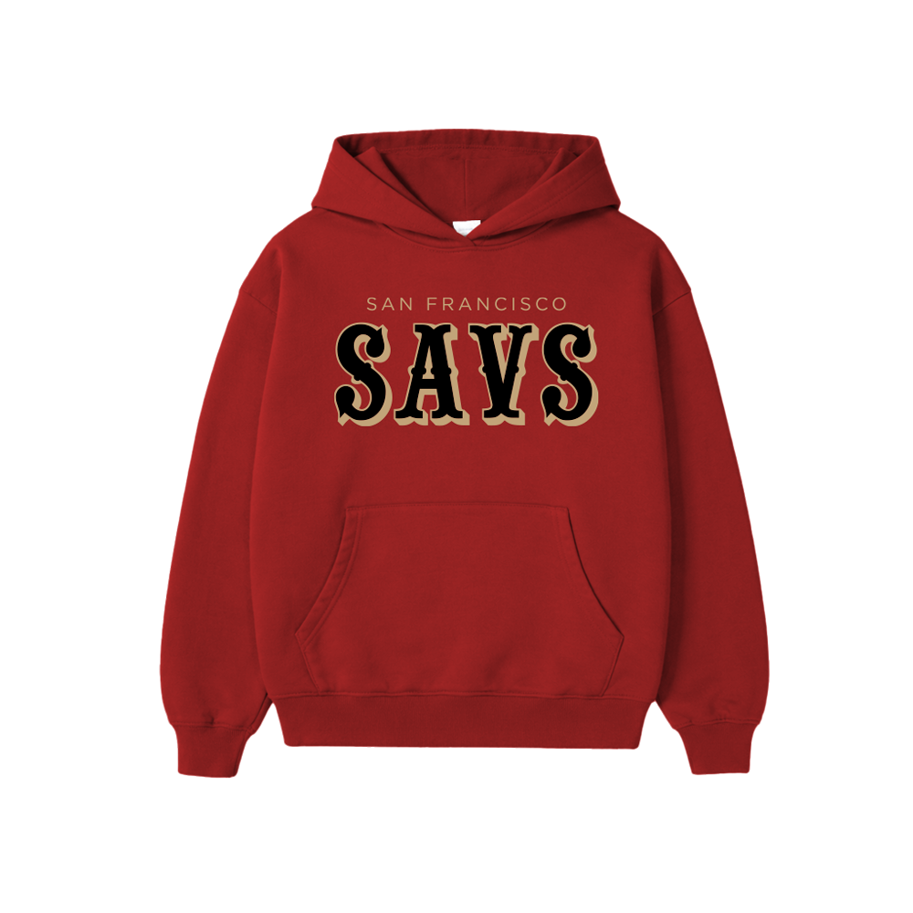 SF SAVS HOODIE - RED