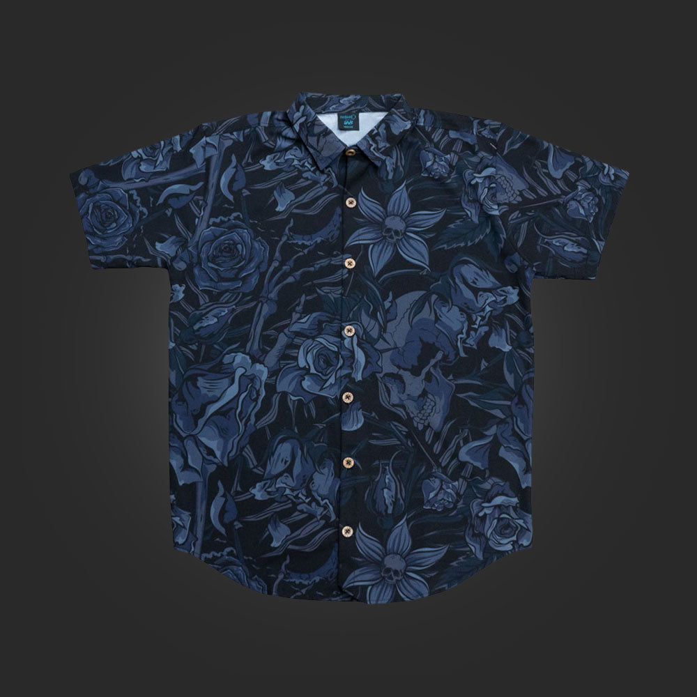 SAVS x PROJECT X "ALOHA MEANS GOODBYE" BUTTON UP SHIRT