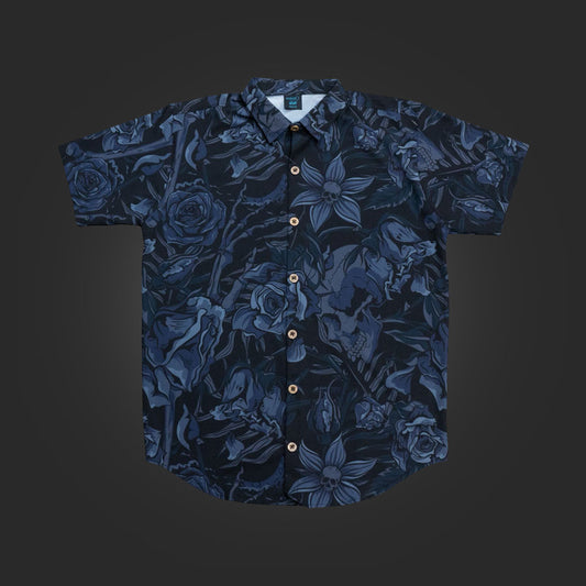 SAVS x PROJECT X "ALOHA MEANS GOODBYE" BUTTON UP SHIRT