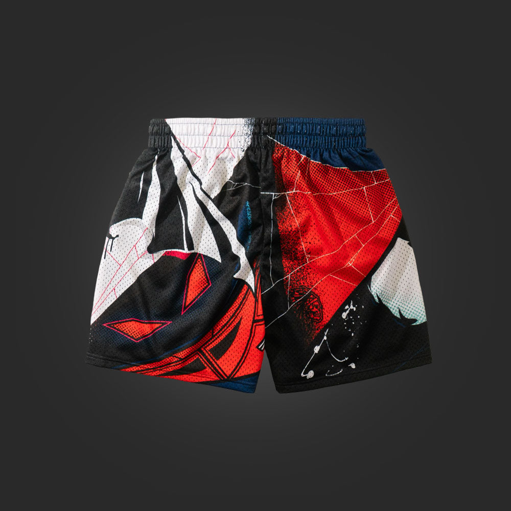 "WEB-SLINGER" MEN'S TRIMLESS HOOP SHORTS
