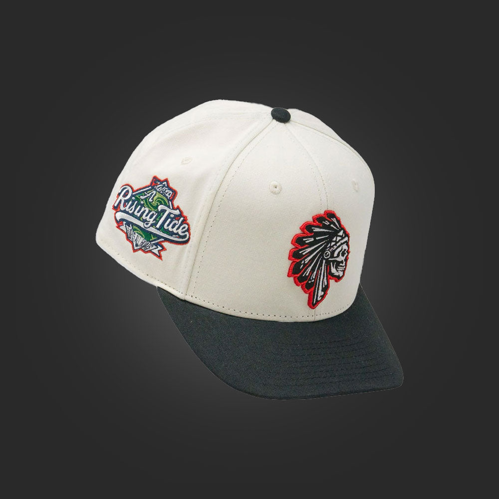 SAVS 6 PANEL SNAPBACK - SAIL/BRED