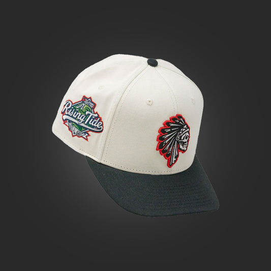 SAVS 6 PANEL SNAPBACK - SAIL/BRED