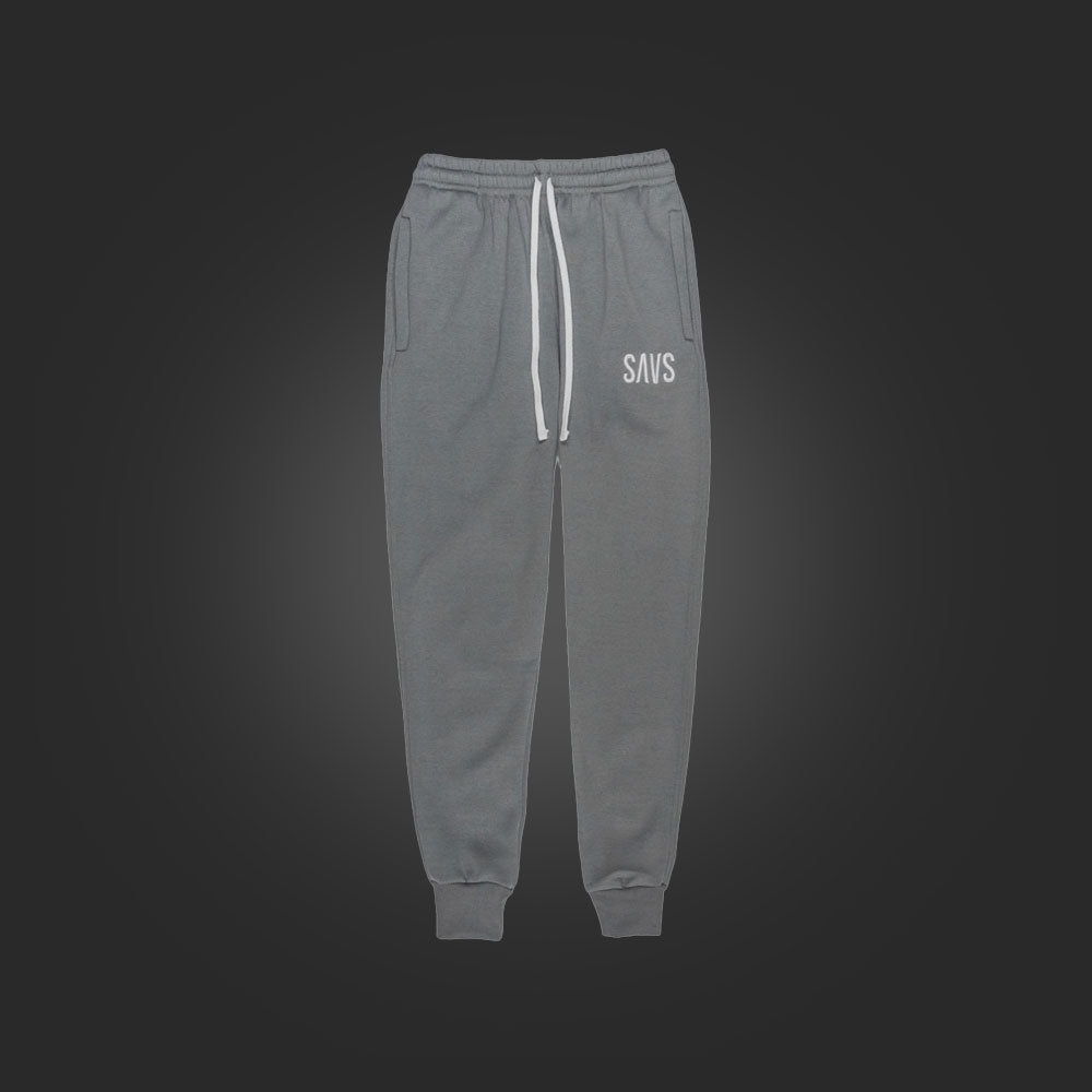 SAVS LOOSE FIT CUFFED JOGGERS - COOL GREY