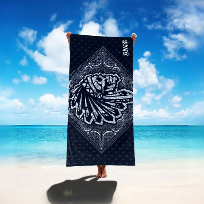 SAVS PAISLEY BEACH TOWEL