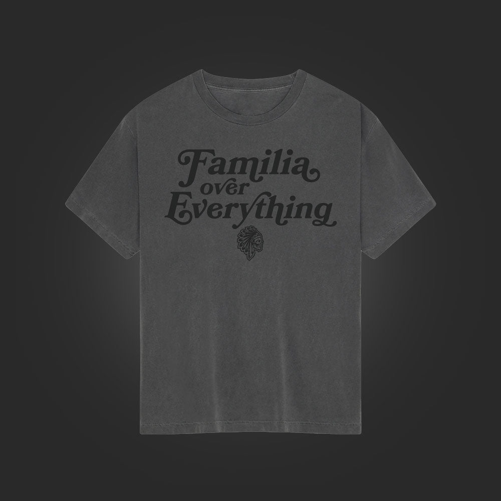 FAMILIA OVER EVERYTHING SHIRT - VINTAGE BLACK