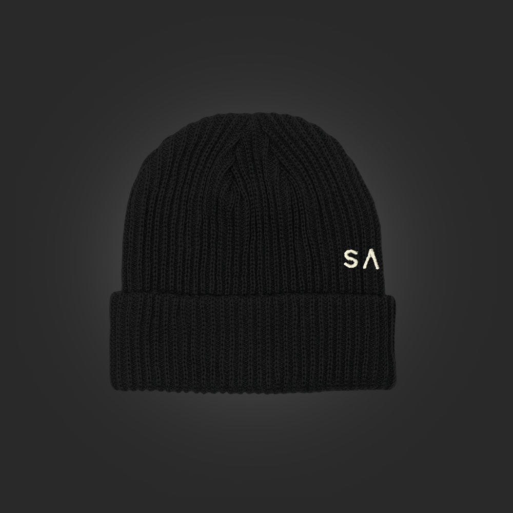 SAVS "GI" KNIT BEANIE - BLACK