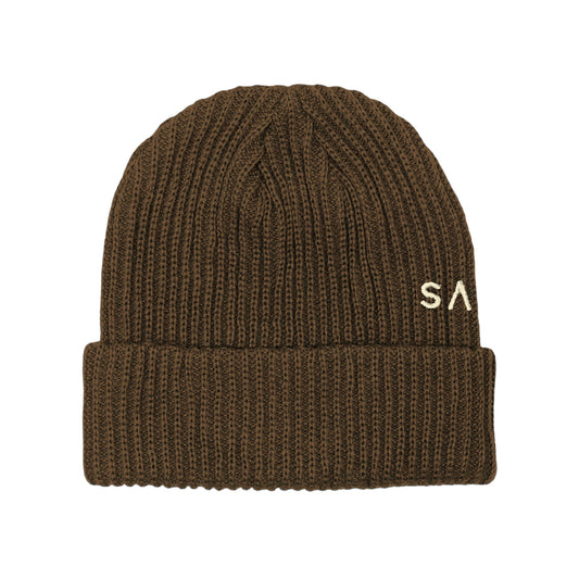 SAVS "GI" KNIT BEANIE - MOCHA