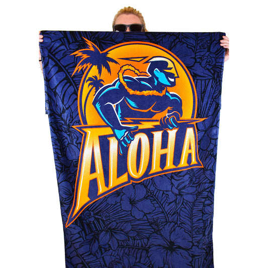 "GS ALOHA" BEACH TOWEL