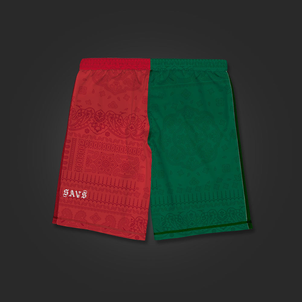 SAVS x JNM MEXICO HYBRID SHORTS