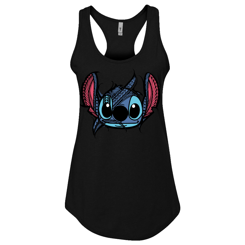 "KAVA 626" WOMEN'S RACERBACK TANK - BLACK