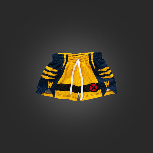 "CLAWED" KIDS HOOP SHORTS