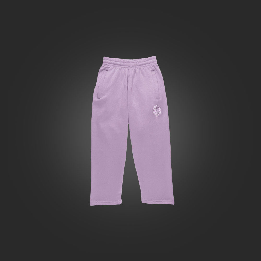 KIDS STRAIGHT LEG SWEATS - LILAC