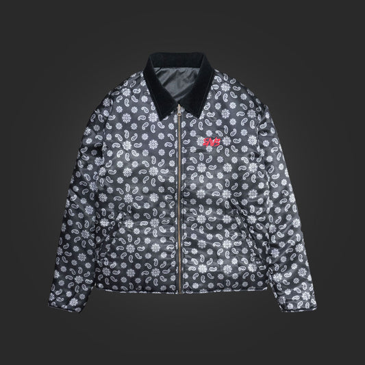 SAVS PAISLEY REVERSIBLE WORK JACKET