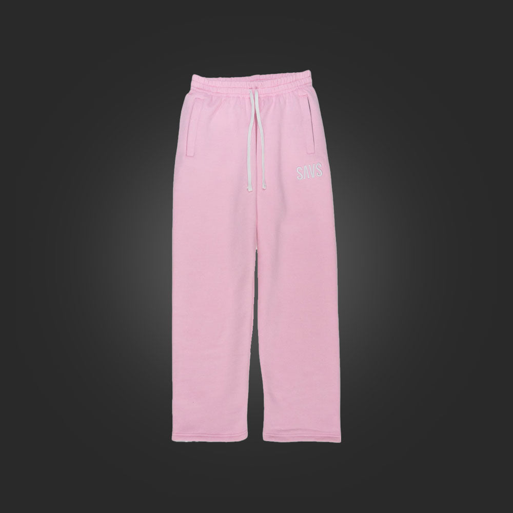 SAVS STEAL - SAVS STRAIGHT LEG SWEATS - BABY PINK