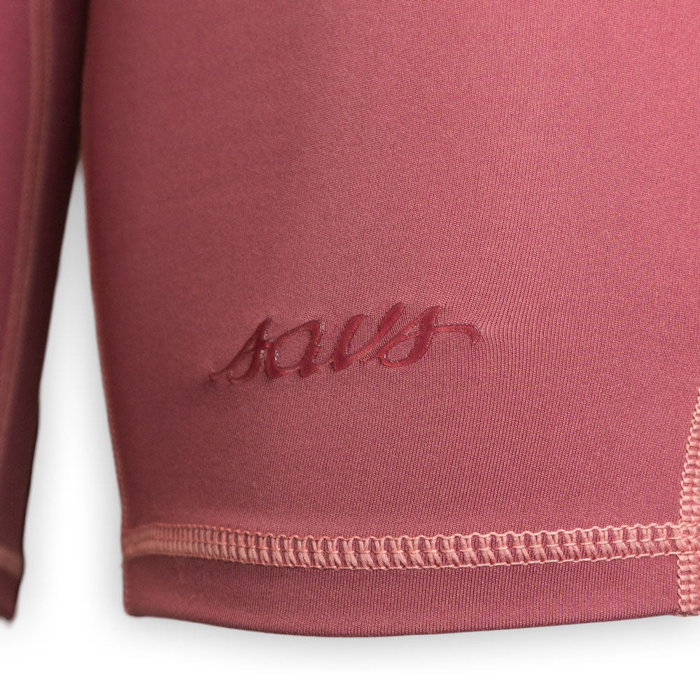 WOMEN'S BIKER SHORTS - MAUVE