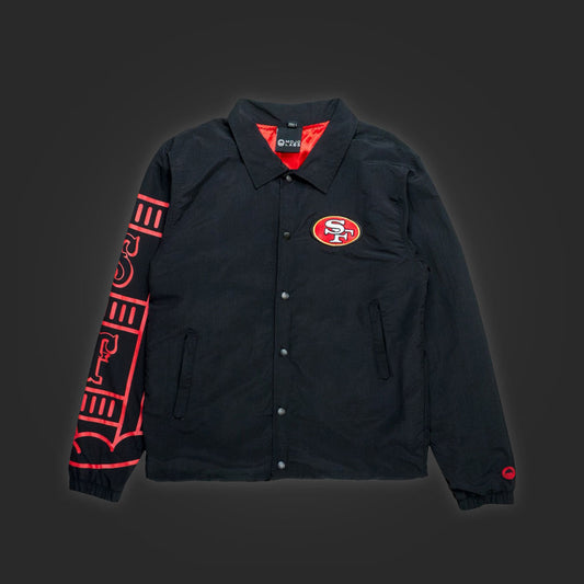 SAVS x MOJOLABS SF COACHES JACKET - BLACK