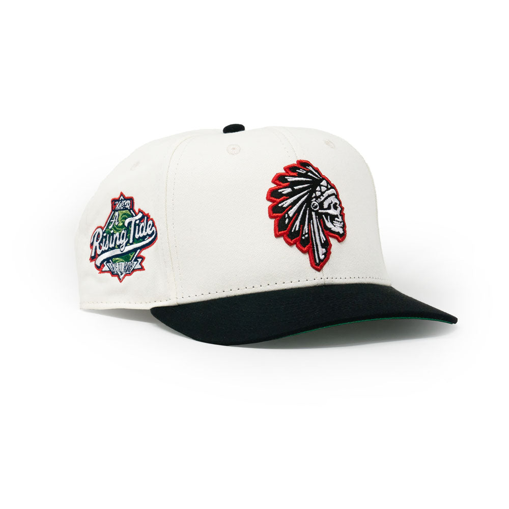 SAVS 6 PANEL SNAPBACK - SAIL/BRED