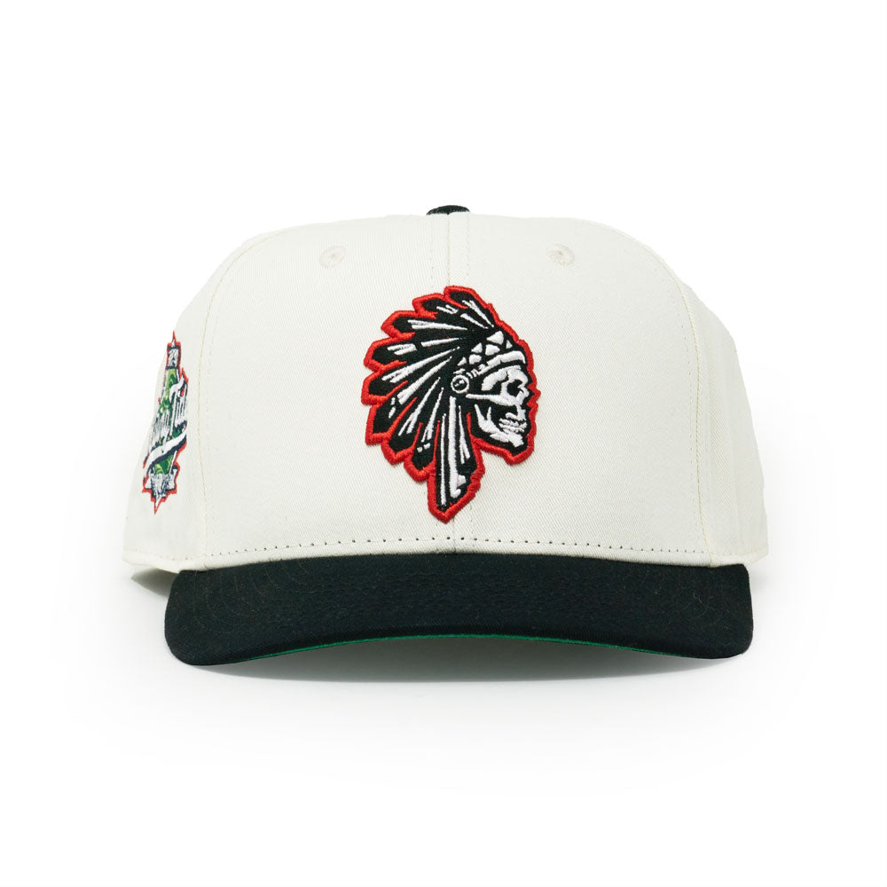 SAVS 6 PANEL SNAPBACK - SAIL/BRED