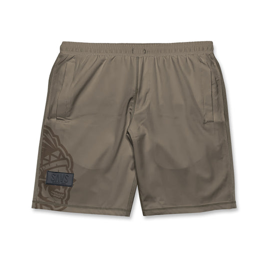SAVS CHIEF HYBRID SHORTS - TAUPE