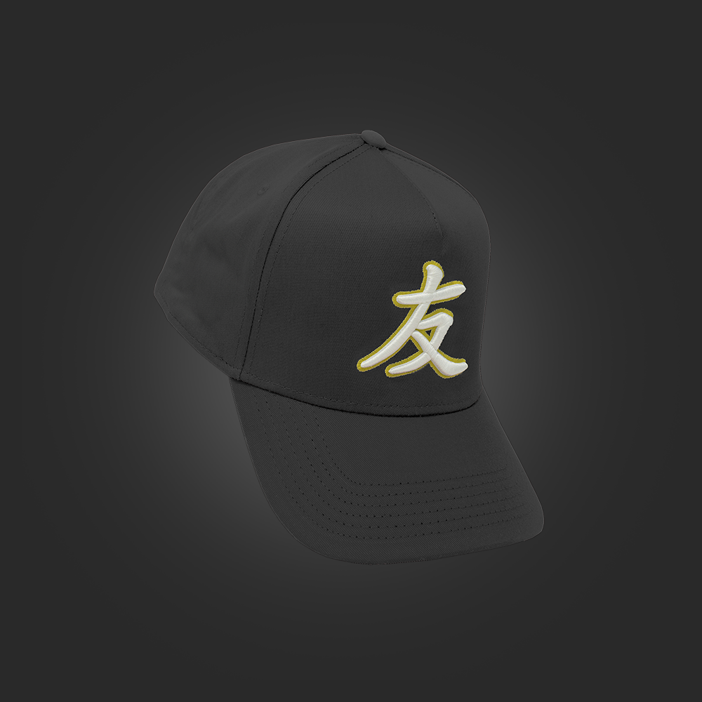 SAVS x YFK "ESSENTIAL" SNAPBACK - BLACK/GOLD