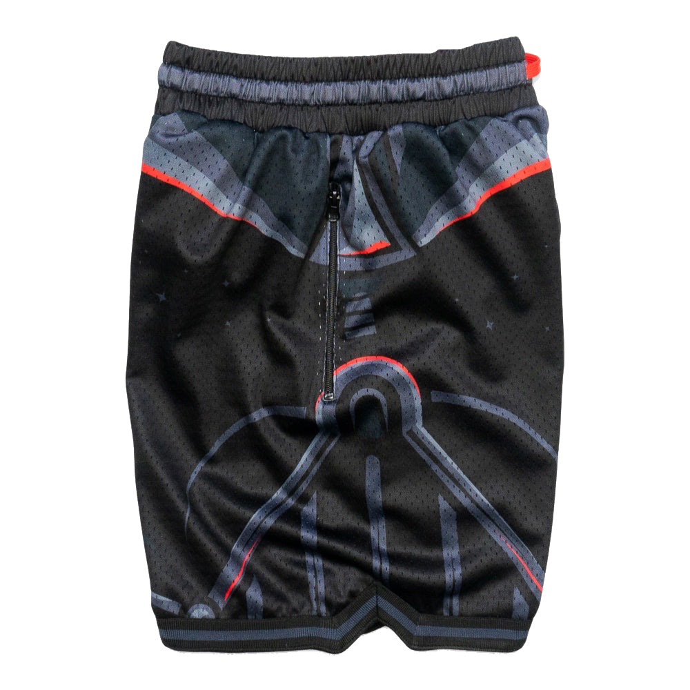 "DARK SIDE" MEN'S HOOP SHORTS