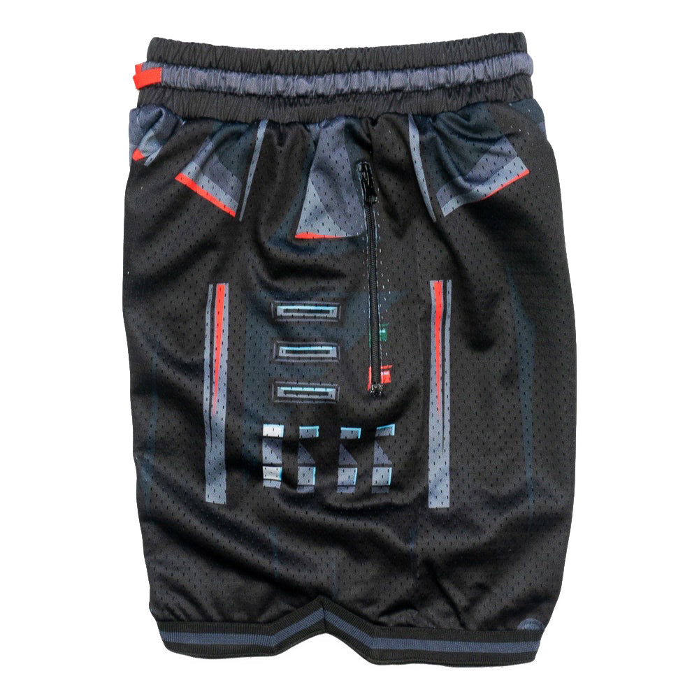"DARK SIDE" MEN'S HOOP SHORTS