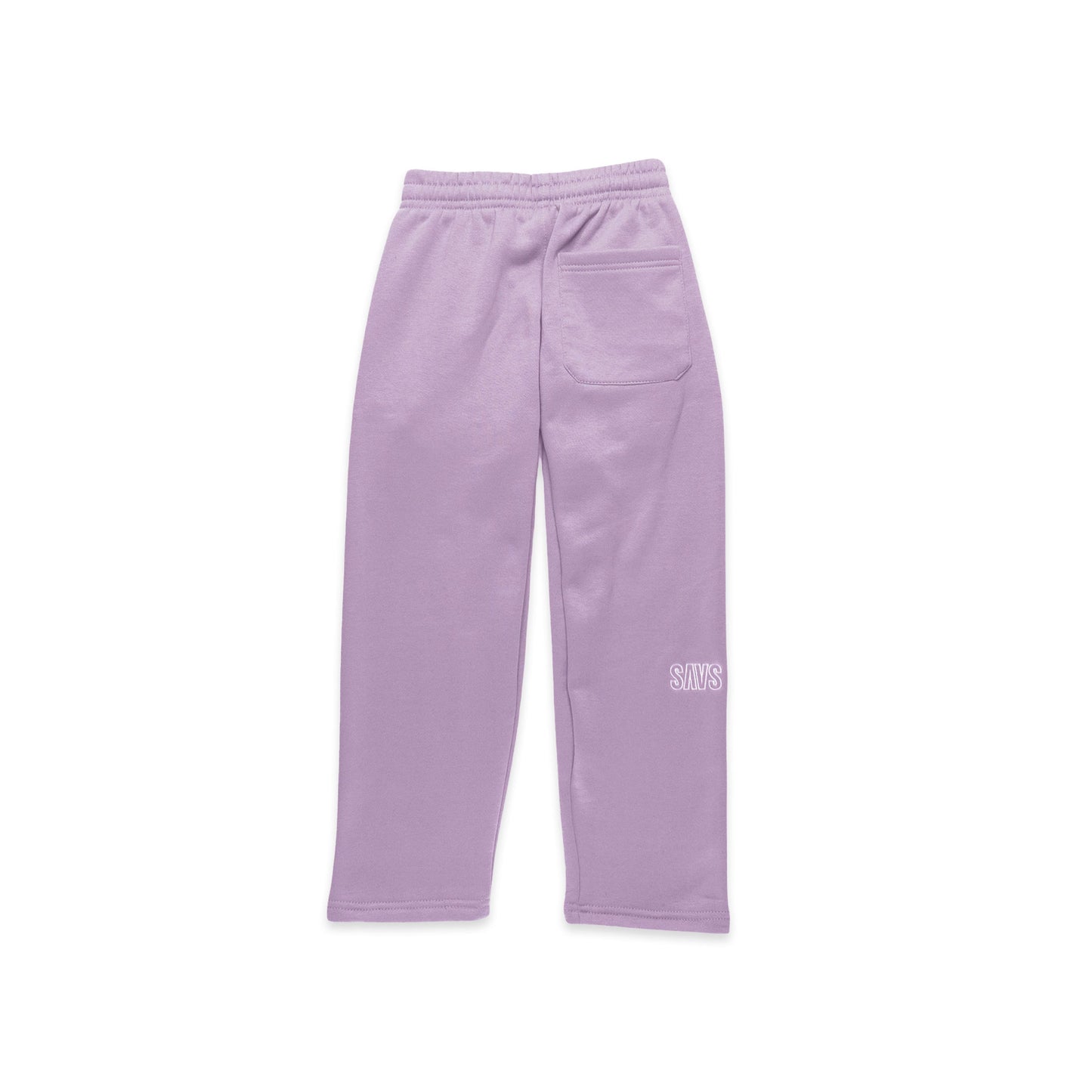KIDS STRAIGHT LEG SWEATS - LILAC