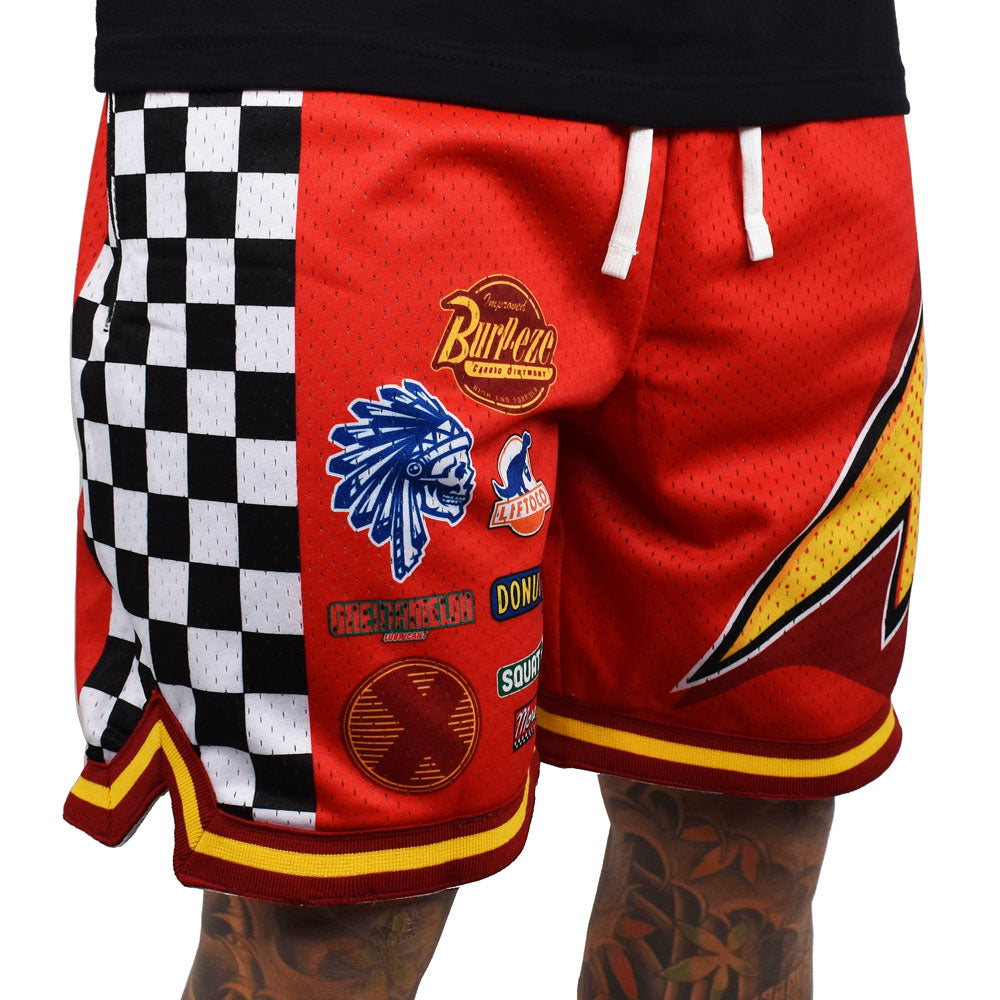 "GO FAST" MEN'S HOOP SHORTS