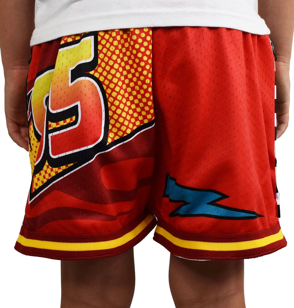 "GO FAST" KIDS HOOP SHORTS