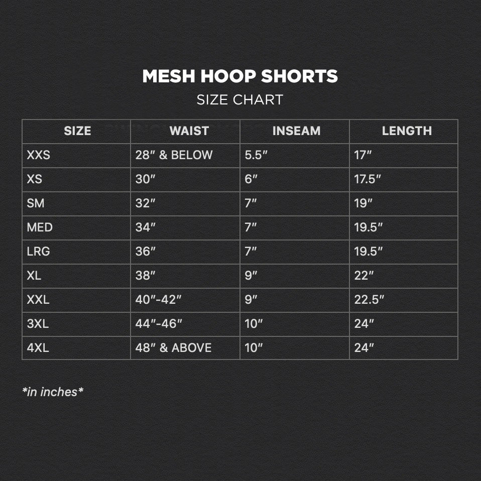 "GO FAST" MEN'S HOOP SHORTS