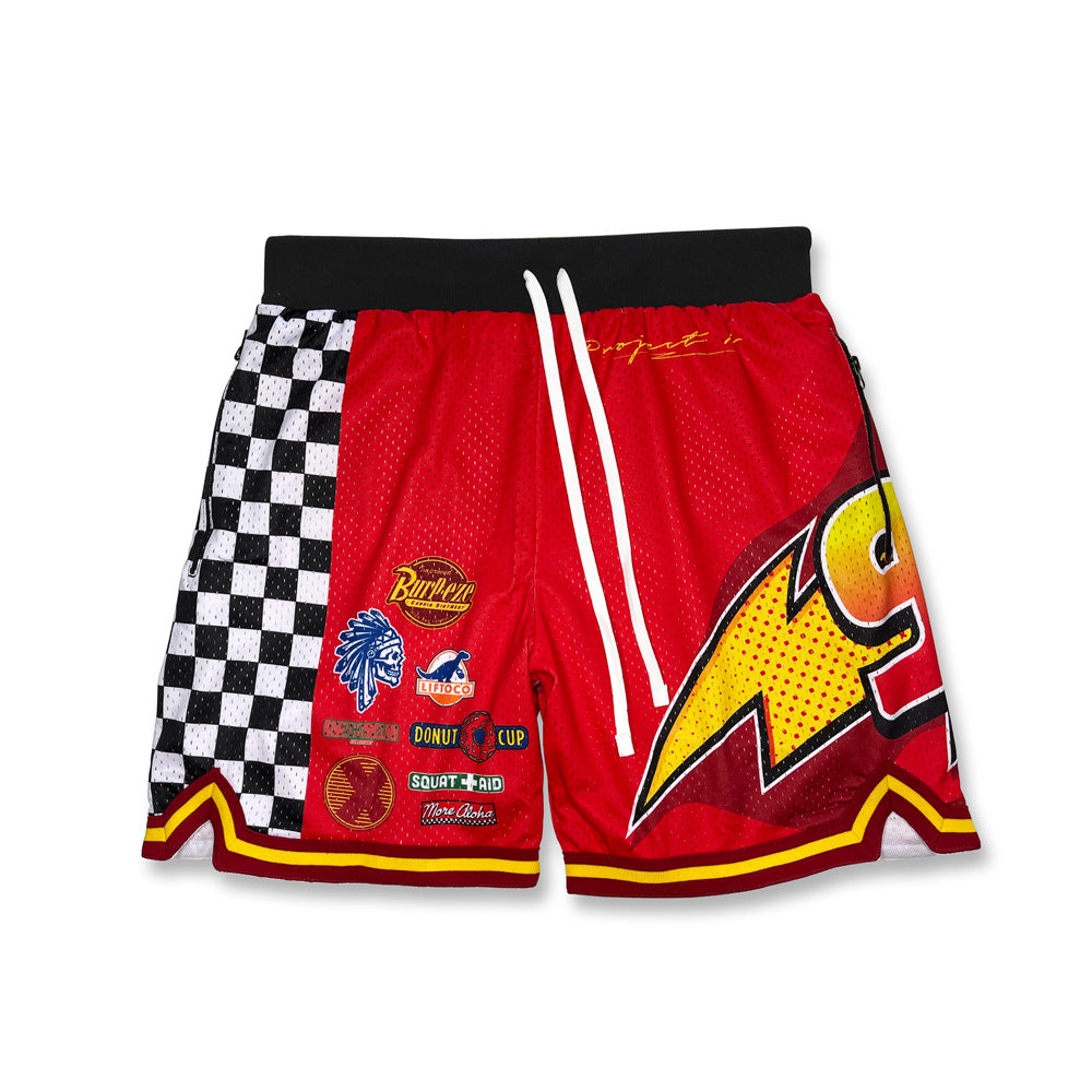 "GO FAST" MEN'S HOOP SHORTS