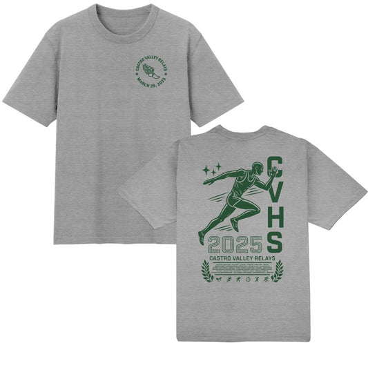 CVHS TRACK INVITATIONAL HOODIE - SPORT GREY
