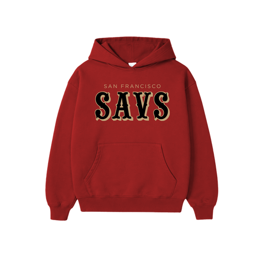 SF SAVS HOODIE - RED