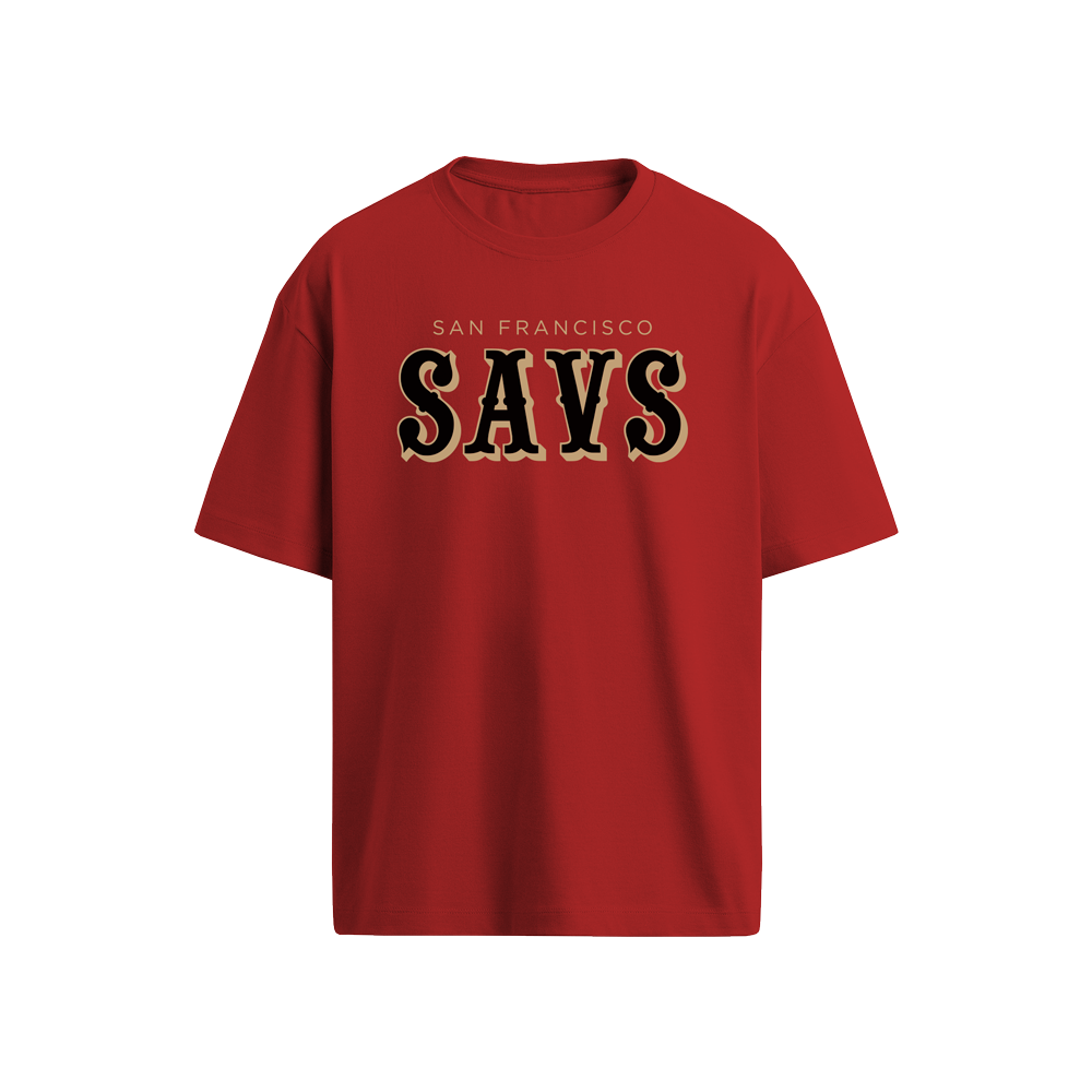 SF SAVS TSHIRT - RED