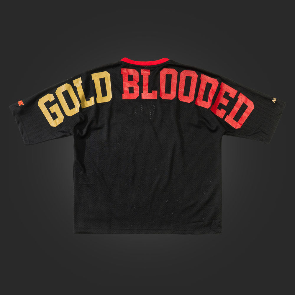 SAVS x ADAPT GOLD BLOODED "FULLBACK" JERSEY - BLACK