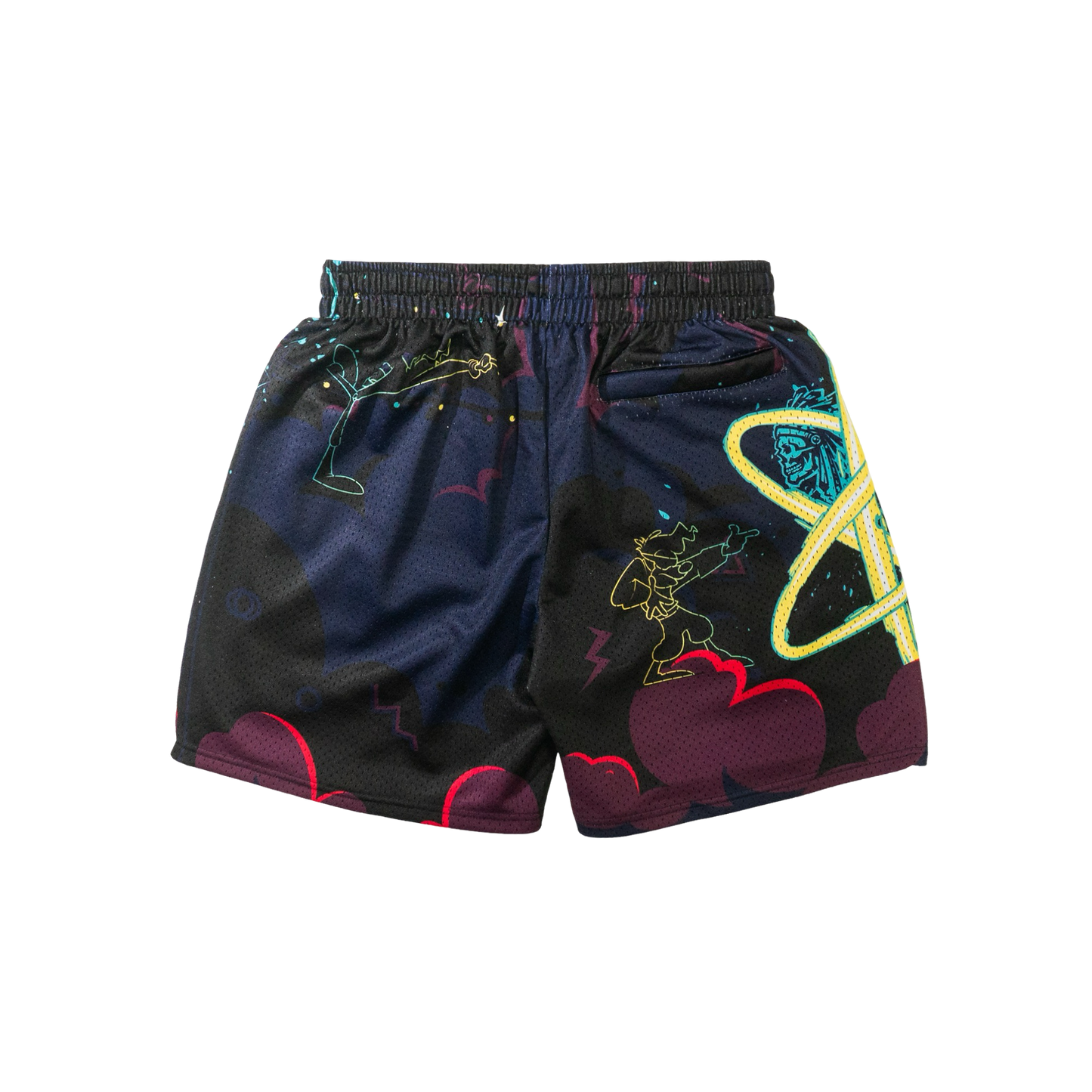 "POWERLINE" MEN'S TRIMLESS HOOP SHORTS