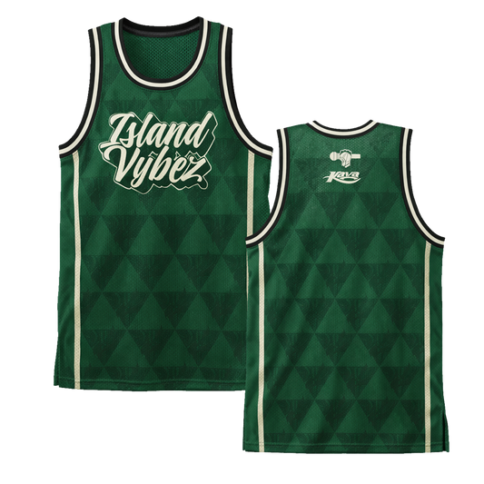 KAVA x BBC "ISLAND VYBEZ" JERSEY - GREEN