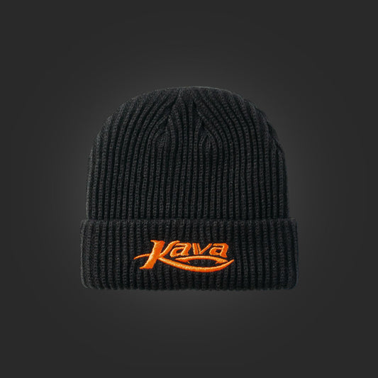SAVS x KAVA KNIT BEANIE - BLACK