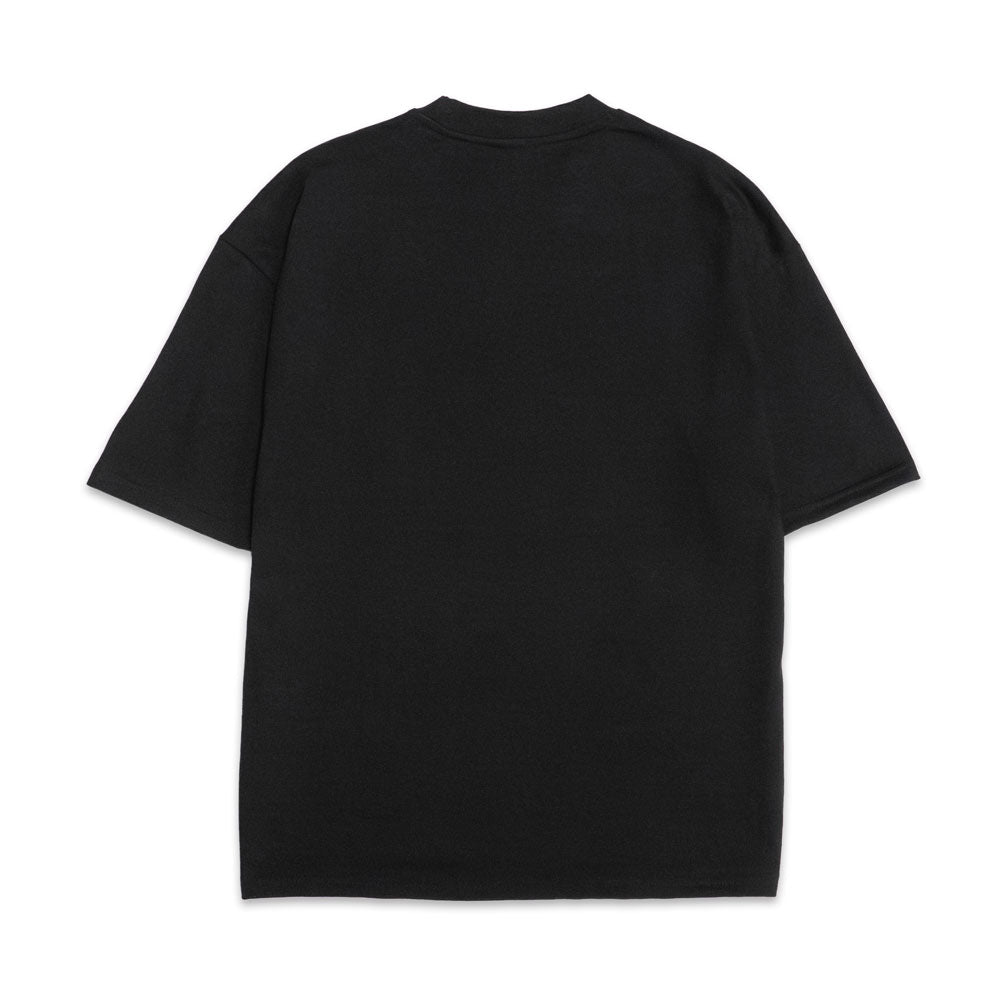 SAVS ESSENTIALS EMBROIDERED SHIRT - BLACK