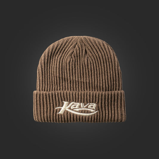 SAVS x KAVA KNIT BEANIE - MOCHA BROWN