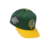 SAVS 6 PANEL SNAPBACK - GREEN COLLAR