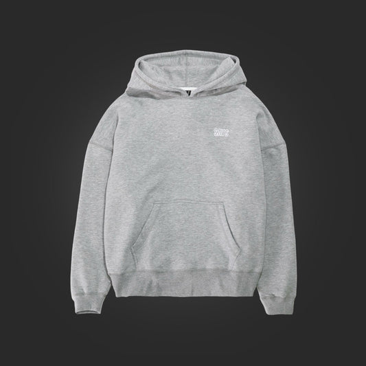 FOE '25 DROP SHOULDER HOODIE - HEATHER GREY