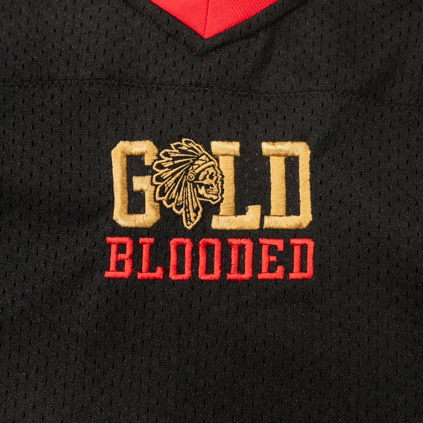 SAVS x ADAPT GOLD BLOODED "FULLBACK" JERSEY - BLACK