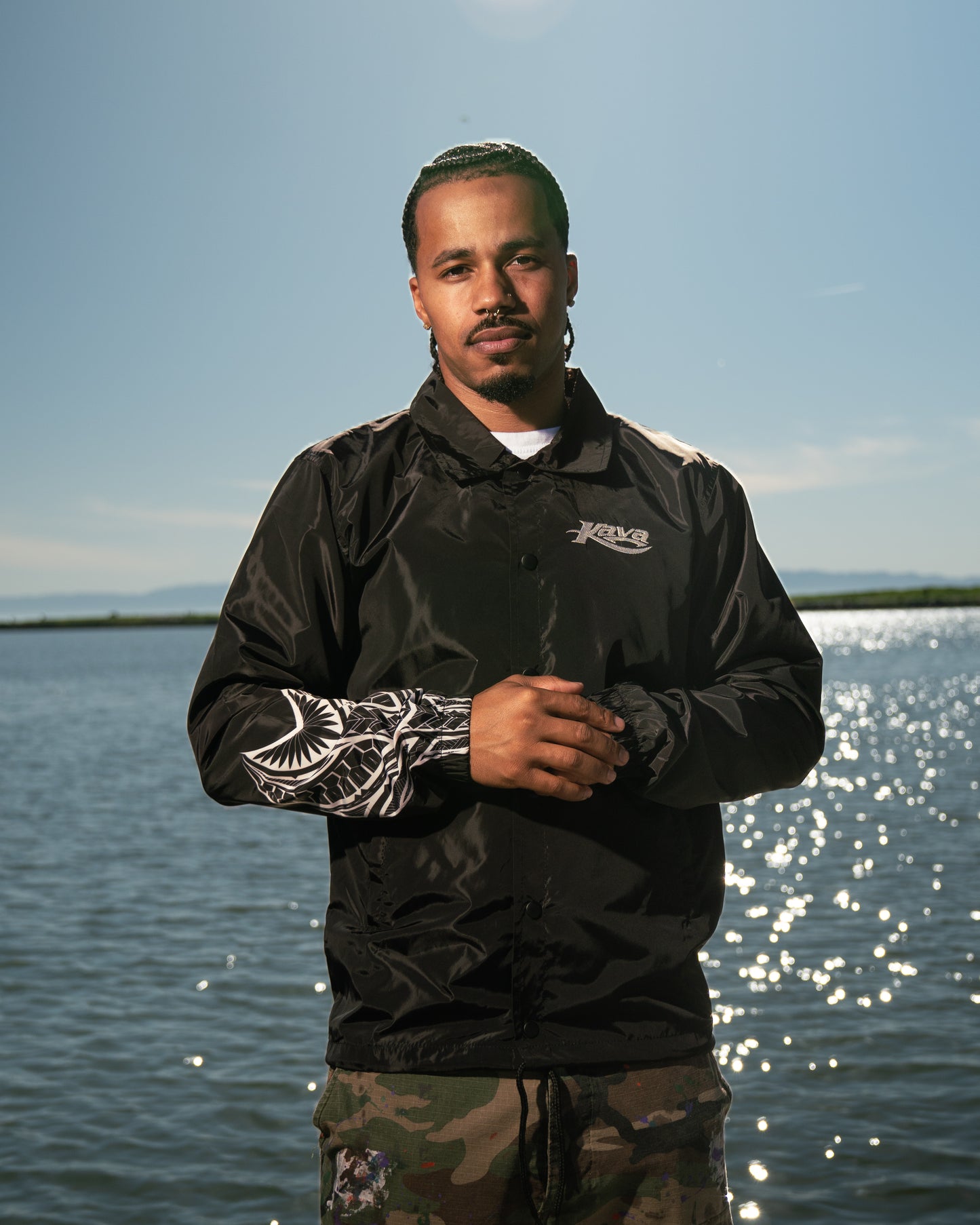 SAVS x KAVA COACHES JACKET