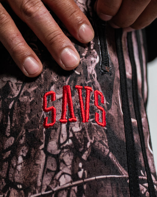 SAVS STRAIGHT LEG TRACK PANTS - DEAD TREE CAMO