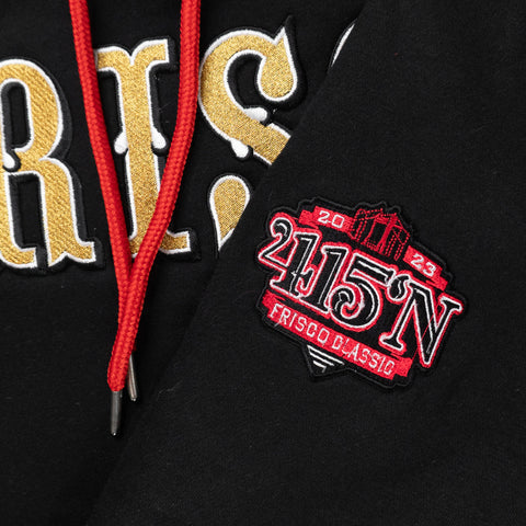 Black and gold online raptors hoodie