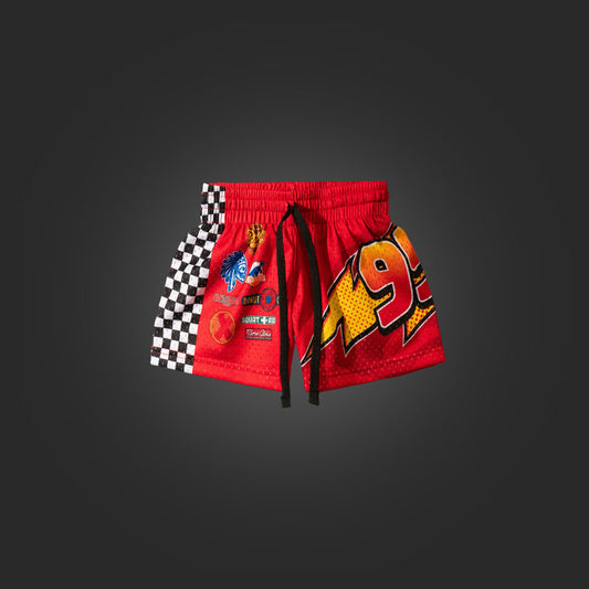 "GO FAST" KIDS TRIMLESS HOOP SHORTS