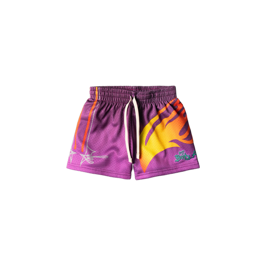 "LOW AND SLOW" KIDS TRIMLESS HOOP SHORTS
