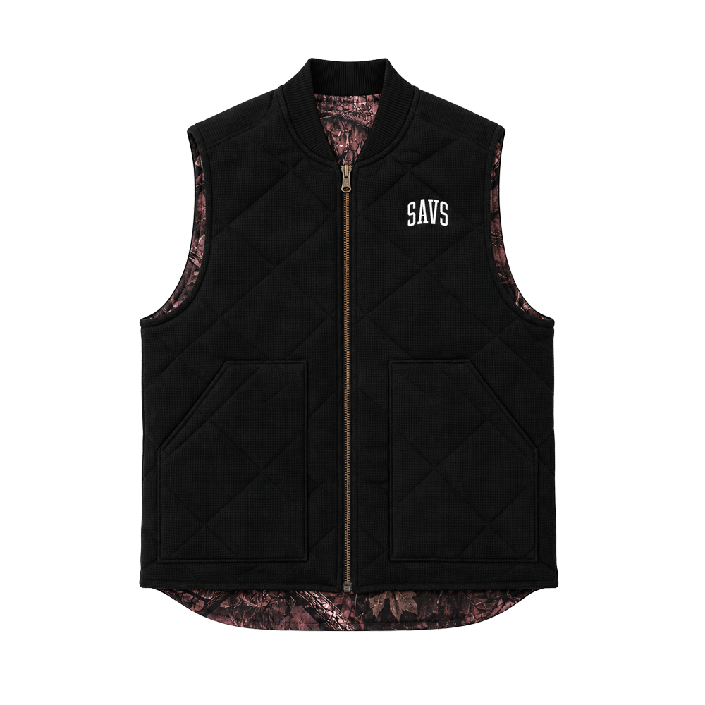 SAVS 'DEAD TREE CAMO' REVERSIBLE DUCK VEST